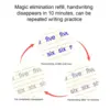 4 Books/set Magic Copybook German Reusable Writing French Practice Book Spanish Handwiriting Workbook Calligraphic English 6