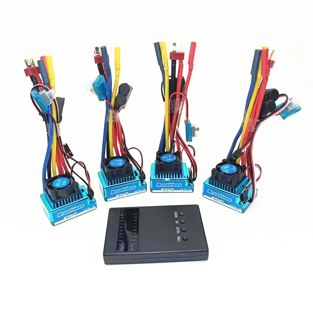 Carte de programmation pour variateur ESC Brushless, interface de réglage des paramètres