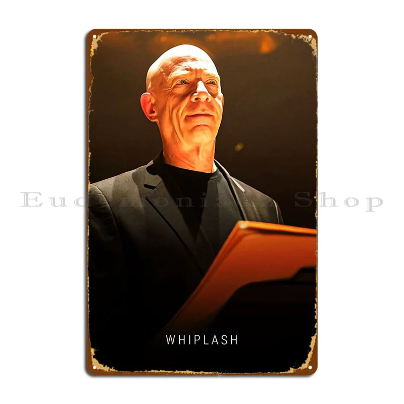 Whiplash Metal Sign Wall Cave Home Character Cave Wall Cave Tin Sign Poster