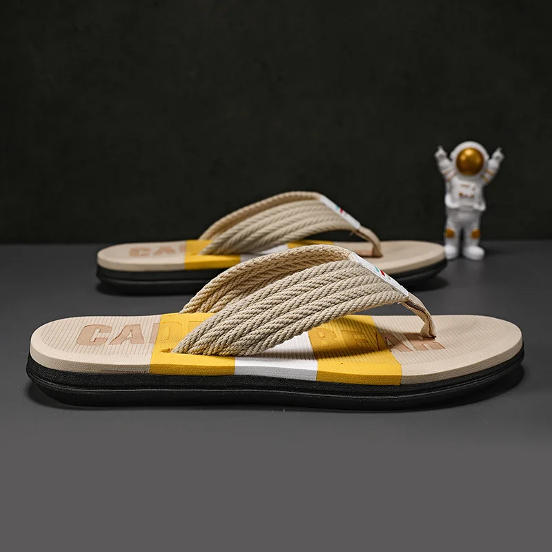 Pánské žabky, pohodlné, protiskluzové, letní pantofle, pantofle pro vnitřní i venkovní použití, měkké pěnové pantofle_voghion.com