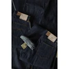 BOB DONG 15oz Selvedge Denim Jeans Mid High Waist Straight Mens Pants Button Fly 2