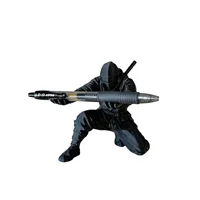 Creative 3D Pen Holder, Ninja Figurine Ornament, Desktop Pen Holder Storage, Decorative Pen Holder/Stationery Storage, Gifts 6