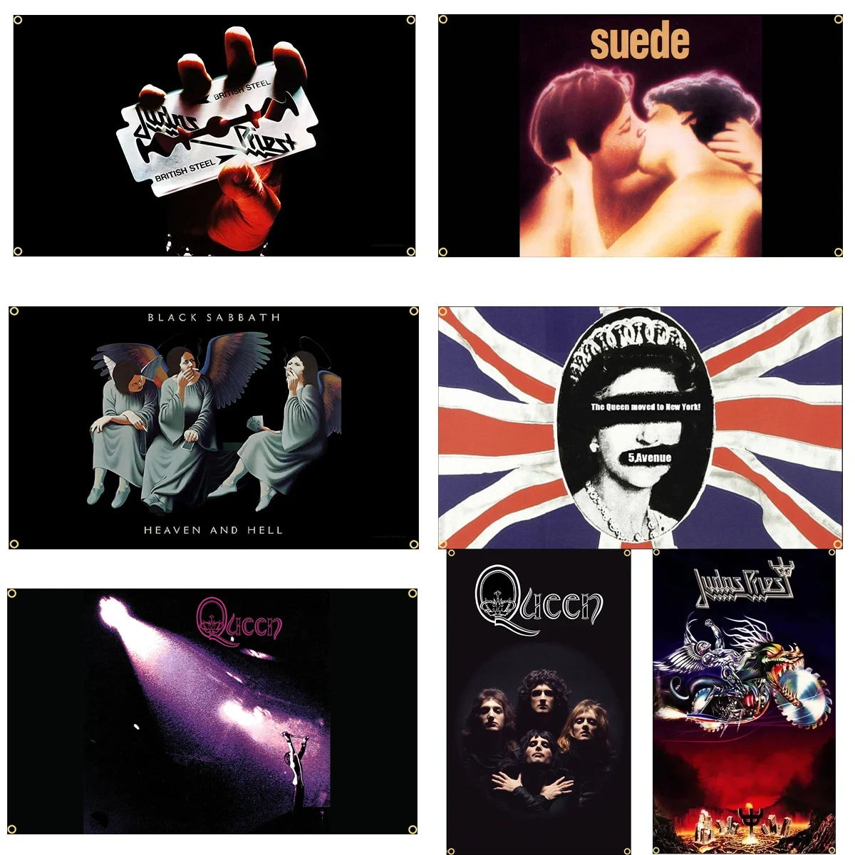 Flagdom 90 X150Cm 3 X5Ft Famoso British Rock Band Flag Poliestere Stampa Rock Banner Per La Decorazione