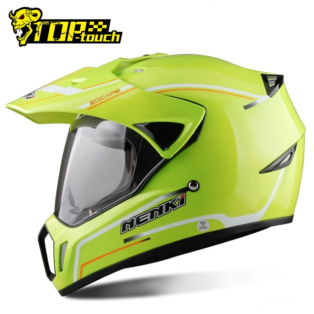 Мотоциклетный шлем NENKI бездорожье для гонок верховой езды защитный полная