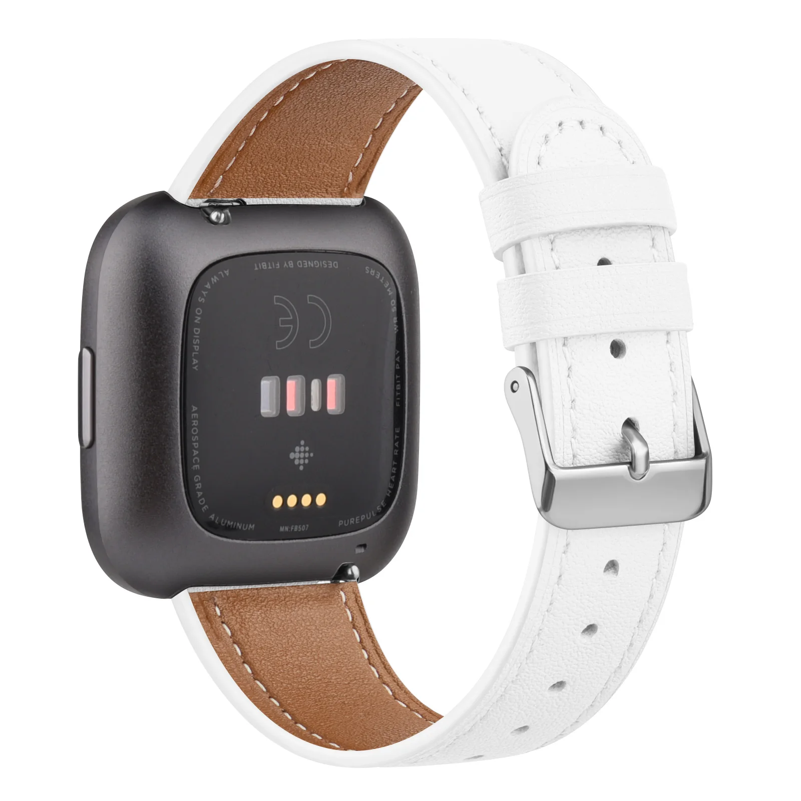 Premium 100% Leather Strap Bracelet - Enhanced Wristband Replacement