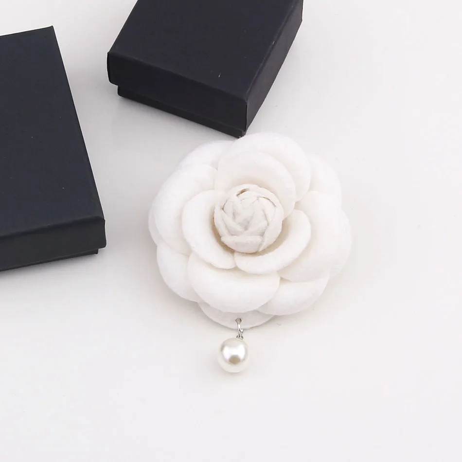 Fabric Flower Lapel Pin Elegant Women Men Lapel Flower Pin Wedding Party  Suit Dress Decoration Brooch Pin Boutonniere Corsage