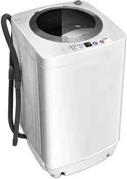 Portable Full Automatic Washer and Dryer for Apartment, RV, Dorm - 8LBS, Built - in Pump Drain 1