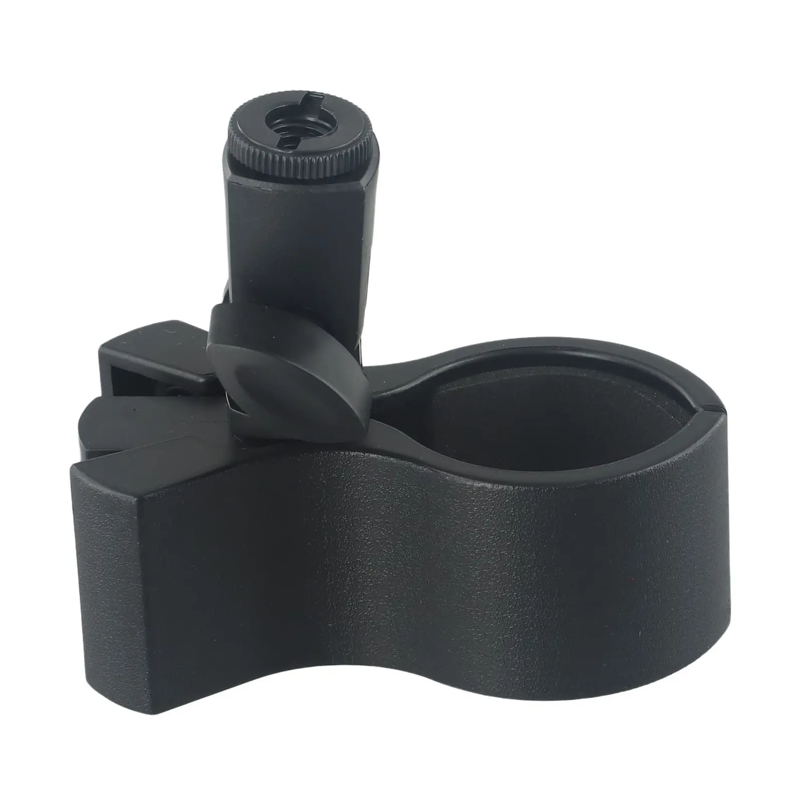 

Clamp Microphone Clip Large Conferences 180° Rotation Black Break-resistant Durable Plastic Universal Flexible