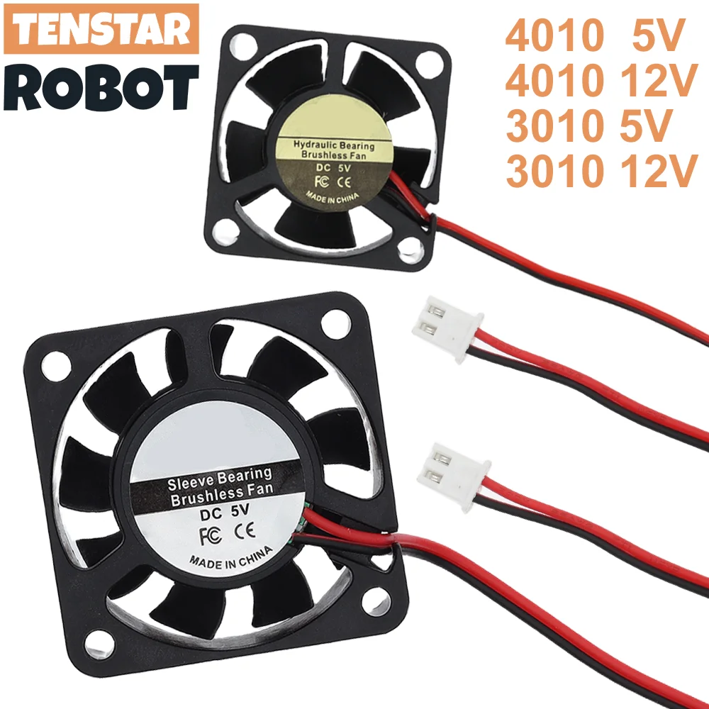 Compact Brushless DC Fans for Efficient Heat Dissipation and Cooling