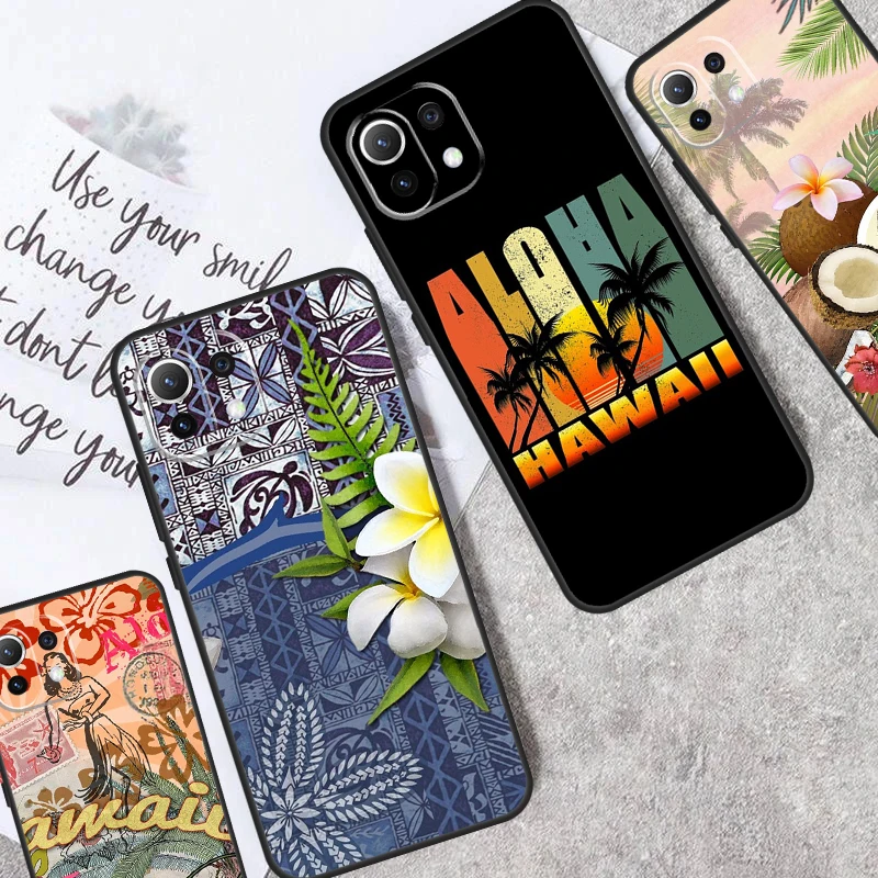 Aloha Beach Life Custodia Hawaii Per Xiaomi 13T Pro 13 14 Ultra 12T 11T 12 Lite Poco X6 Pro X3 X4 X5 F3 M5S M6 F5 Cover