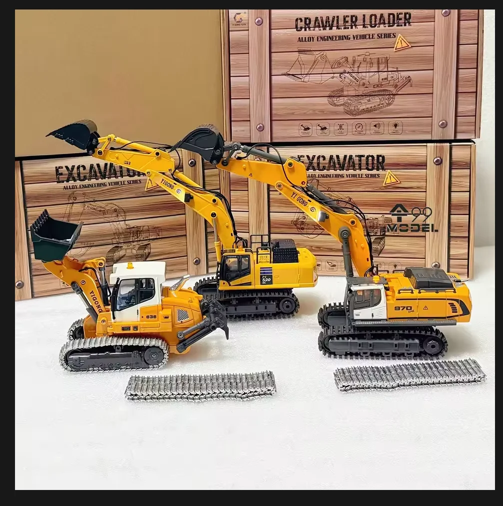 Upgraded version Mini excavator RC 1/50 970 520 Boy Remote