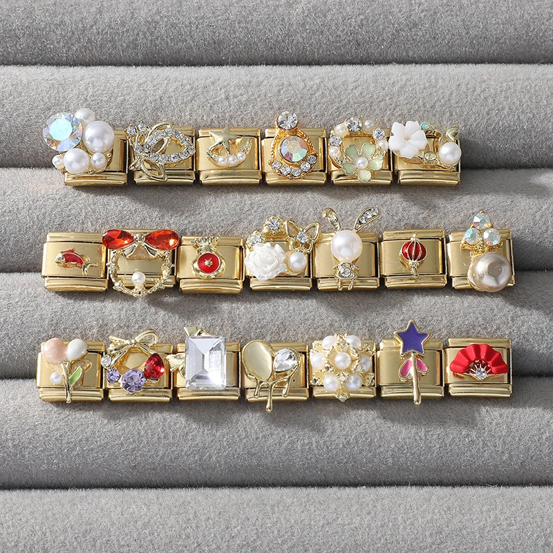 Shiny Zircon Bracelet DIY Making