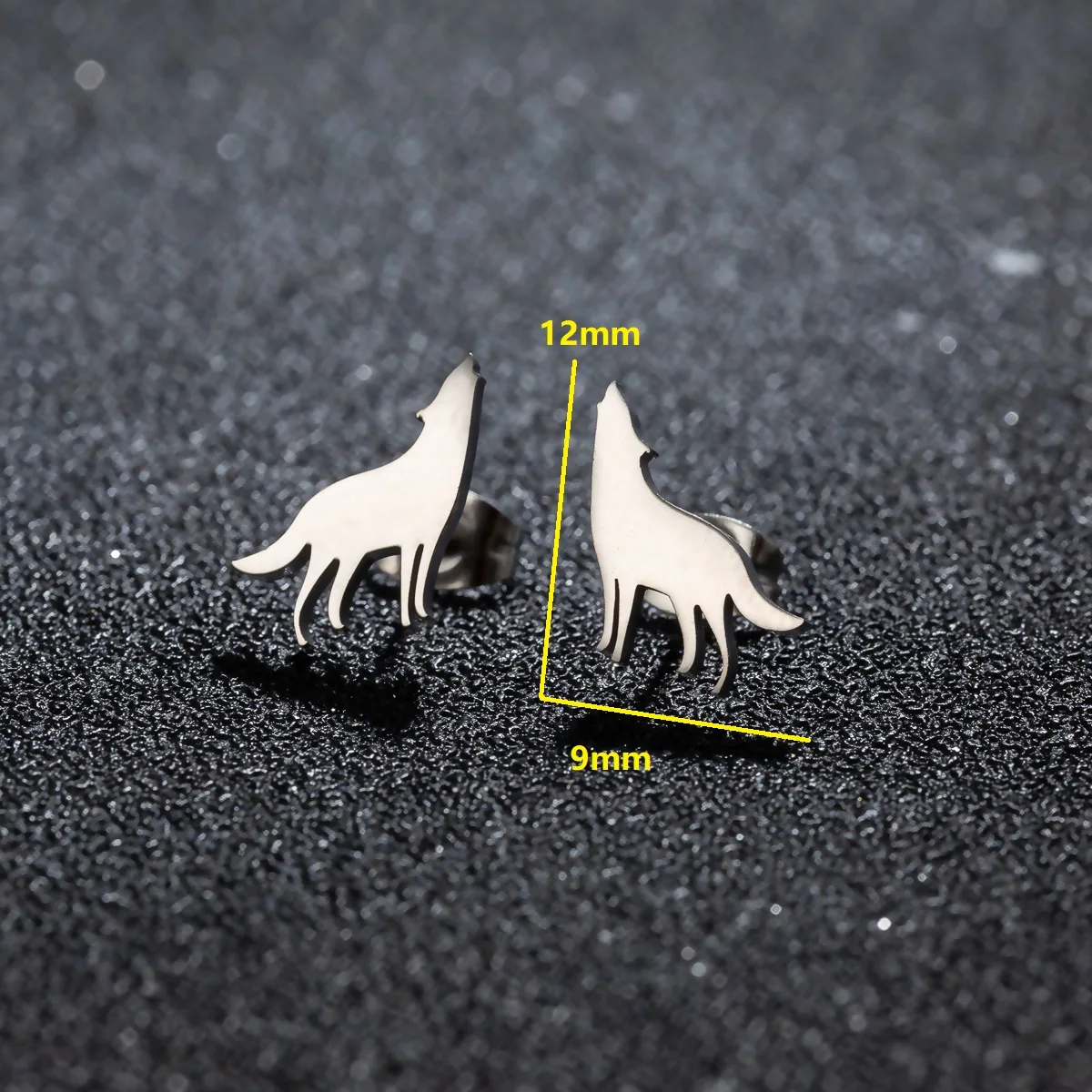 Tragus Piercing Edelstahl Seepferdchen Ohr stecker Ohrringe für Mädchen niedlichen Kleintier weibliche ethnische Ohrringe neuen Trend – Detail 1