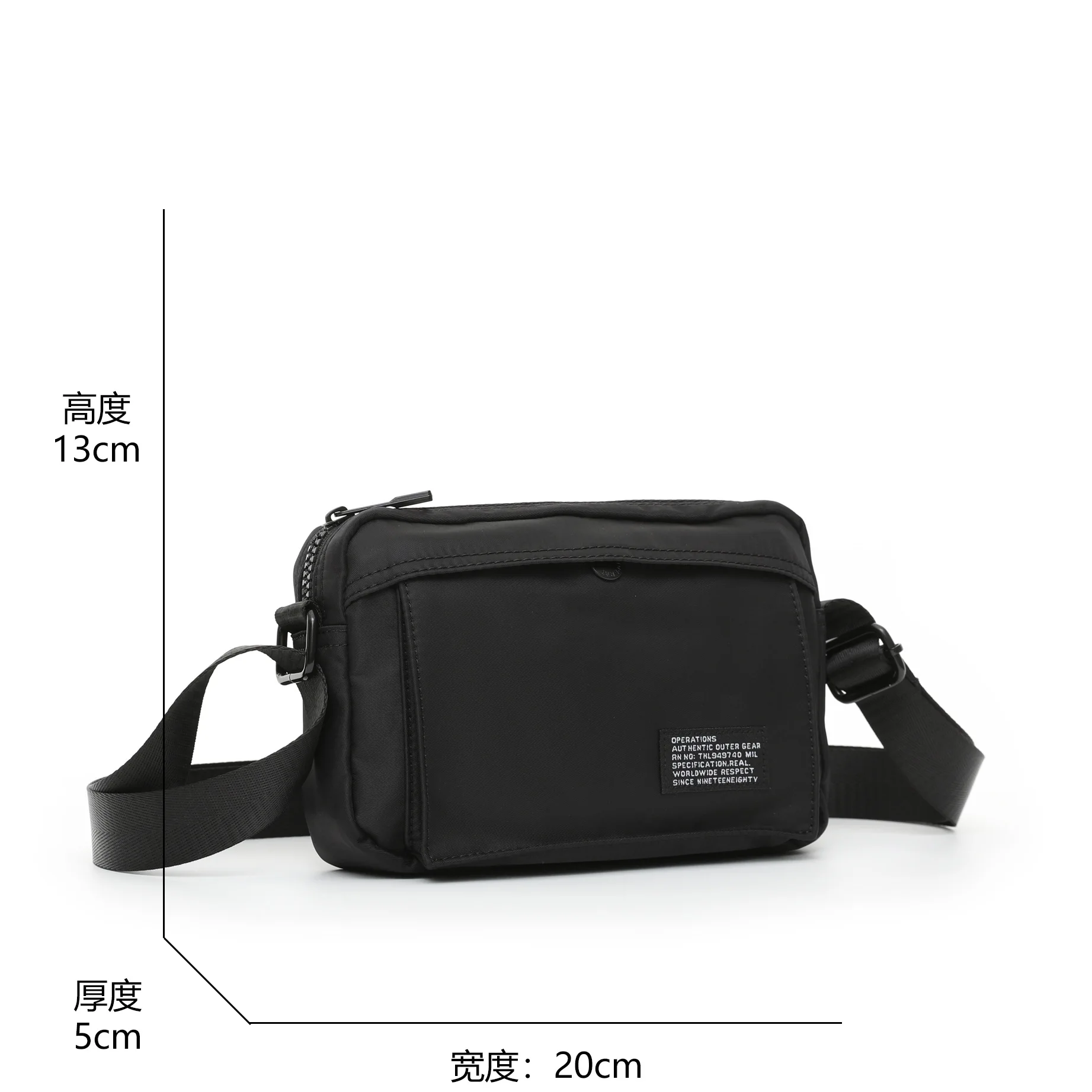 [Fashion] Nylon Shoulder Bag Female Small Bag Fashion Students Simple Single Shoulder Fashion Phone Bags