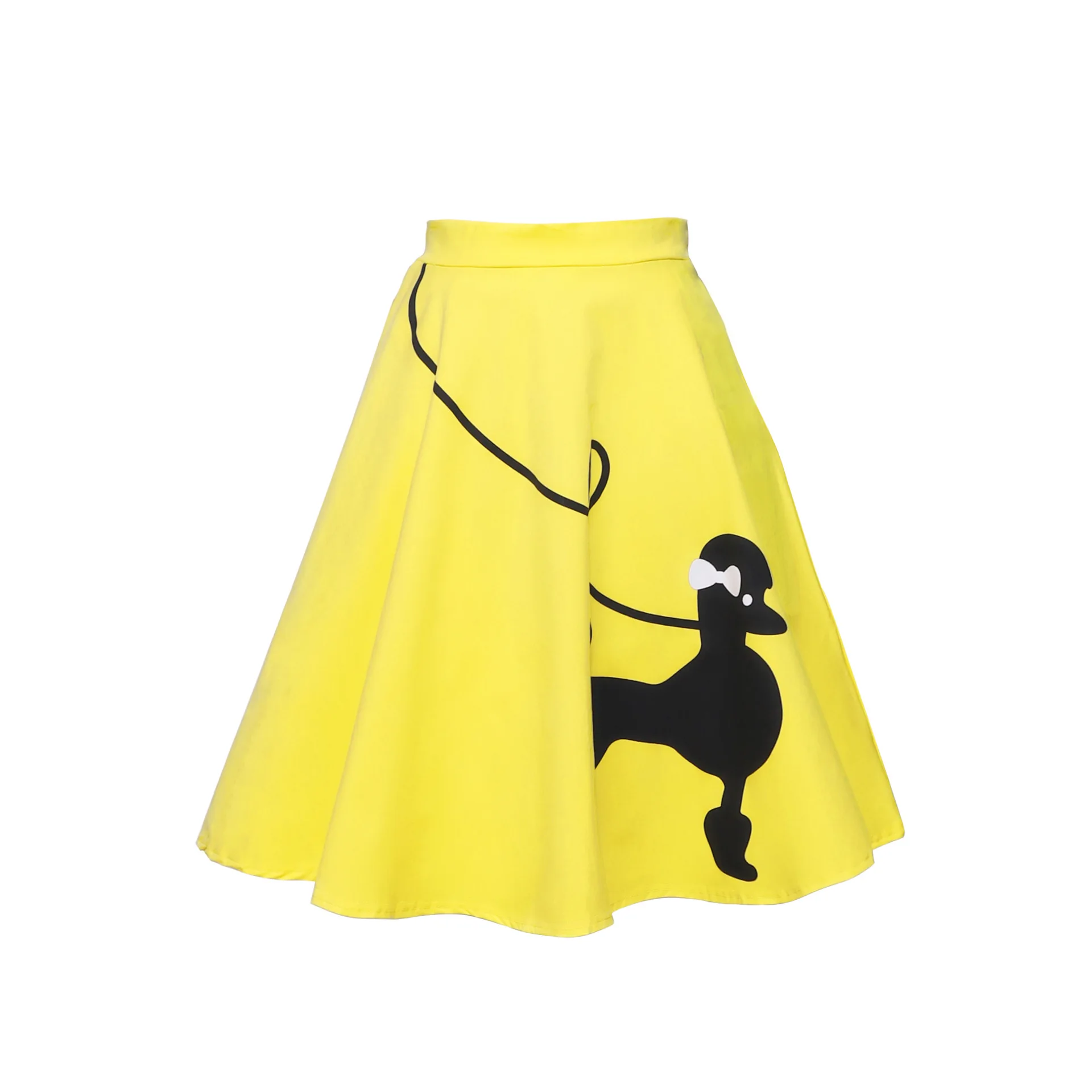 Gonna Vintage In Raso Ricamato E Tulle In Vendita