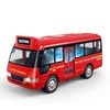 School Bus with Sound and Light Children Toys Cars Plastic Little Cars City Bus Friction Powered Cars Play Toys Gift for Kids 6