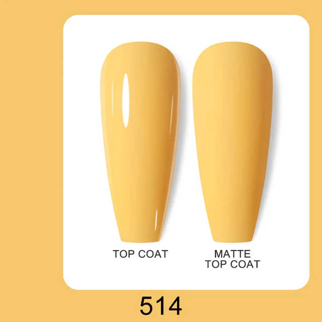 Arte Clavo 15ml Brown Coffee Color UV Gel For Nail Gel Nail Polish Varnish Hybrid Glitter Decoration Base Top Coat Set 514