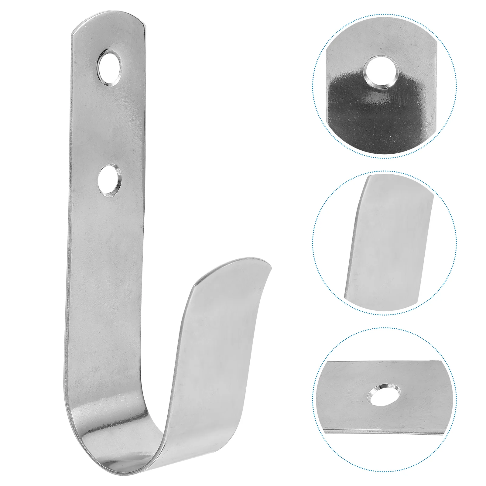 

Boat Tool Hook Storage Multifunction Saftey for Hose Clothes Wall Stainless Steel Sturdy Supply