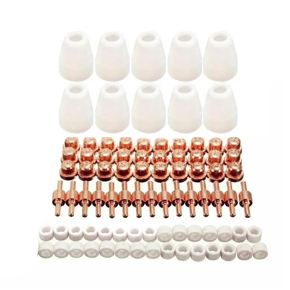 85 Pcs Welding Consumables LG-40 PT-31 Air Plasma Cutting Cutter Consumables CUT-40 CUT-50D CT-312 Professional Hand Tools