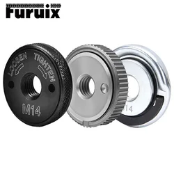 Jeu d'écrous de meuleuse d'angle, filetage M14 pour serrage rapide, libération de changement, accessoires de meuleuse d'angle 