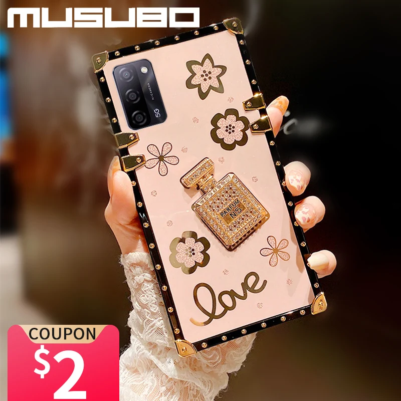 

Musubo Perfume Bottle Case For Samsung Galaxy S23 Plus S20 FE S21 S22 Ultra Note 20 Cover A54 A51 A13 A52S A53 Fundas Coque Capa