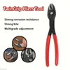 8-Inch Snap-Ring Stainless Steel Pliers Multi-Function Quick Adjust Home Repair Pliers Large Opening Pipe & Wire Hand Tool 1