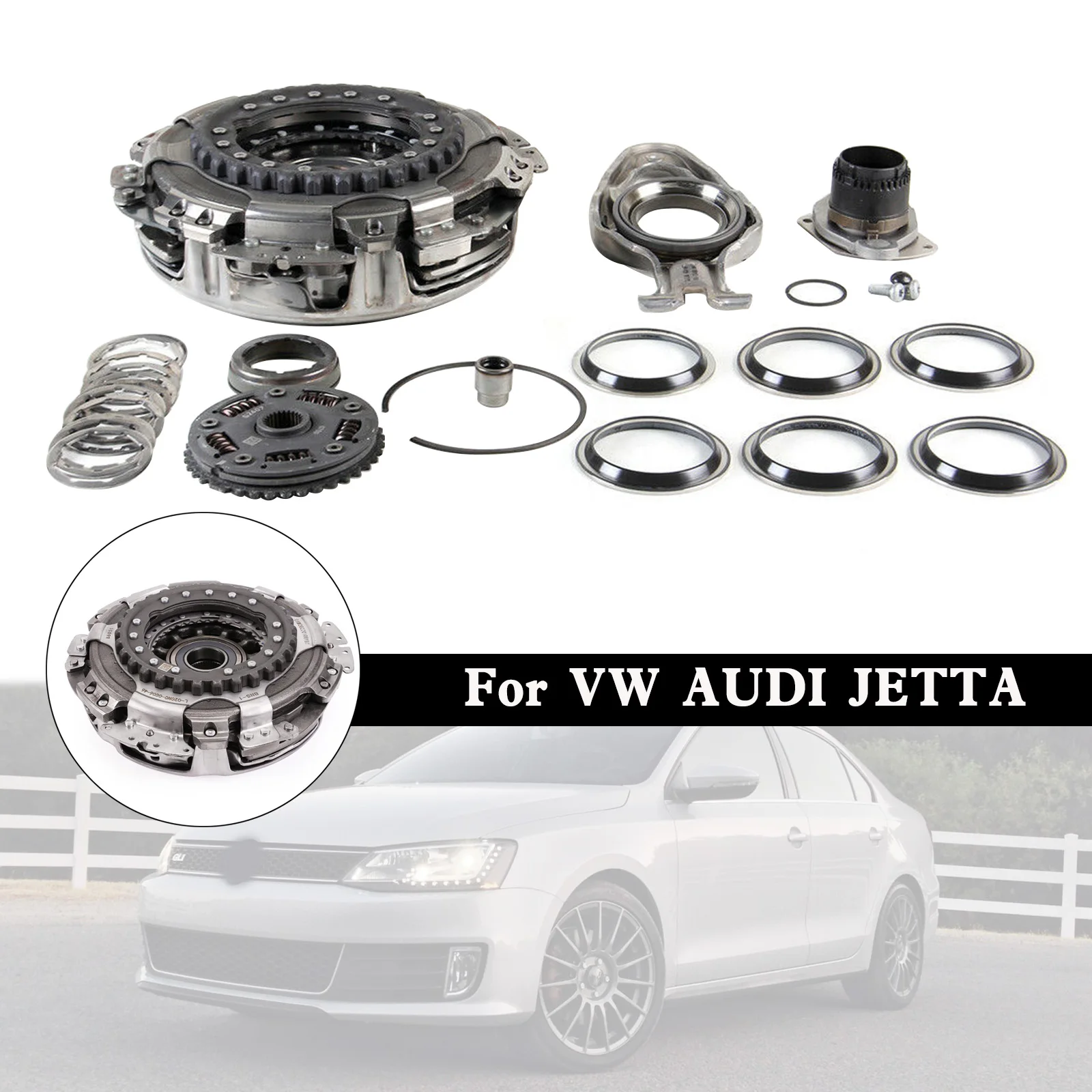 

Artudatech 0AM DQ200 DSG 7 Speed Transmission Clutch With Fork New Model For VW AUDI JETTA Car Accessories