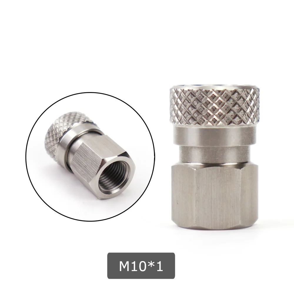 Stainless Steel Foster Quick Disconnect Quick Coupler Socket Filling/Charging Adapter Female Thread 1/8NPT 1/8BSP M10