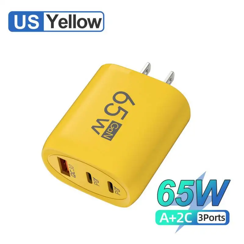 Wall Plugs Fast Charging Block 2 Amp USB Wall Charger Block 12W Type C Fast Charging Block Plug Outlet Splitter For Mobile