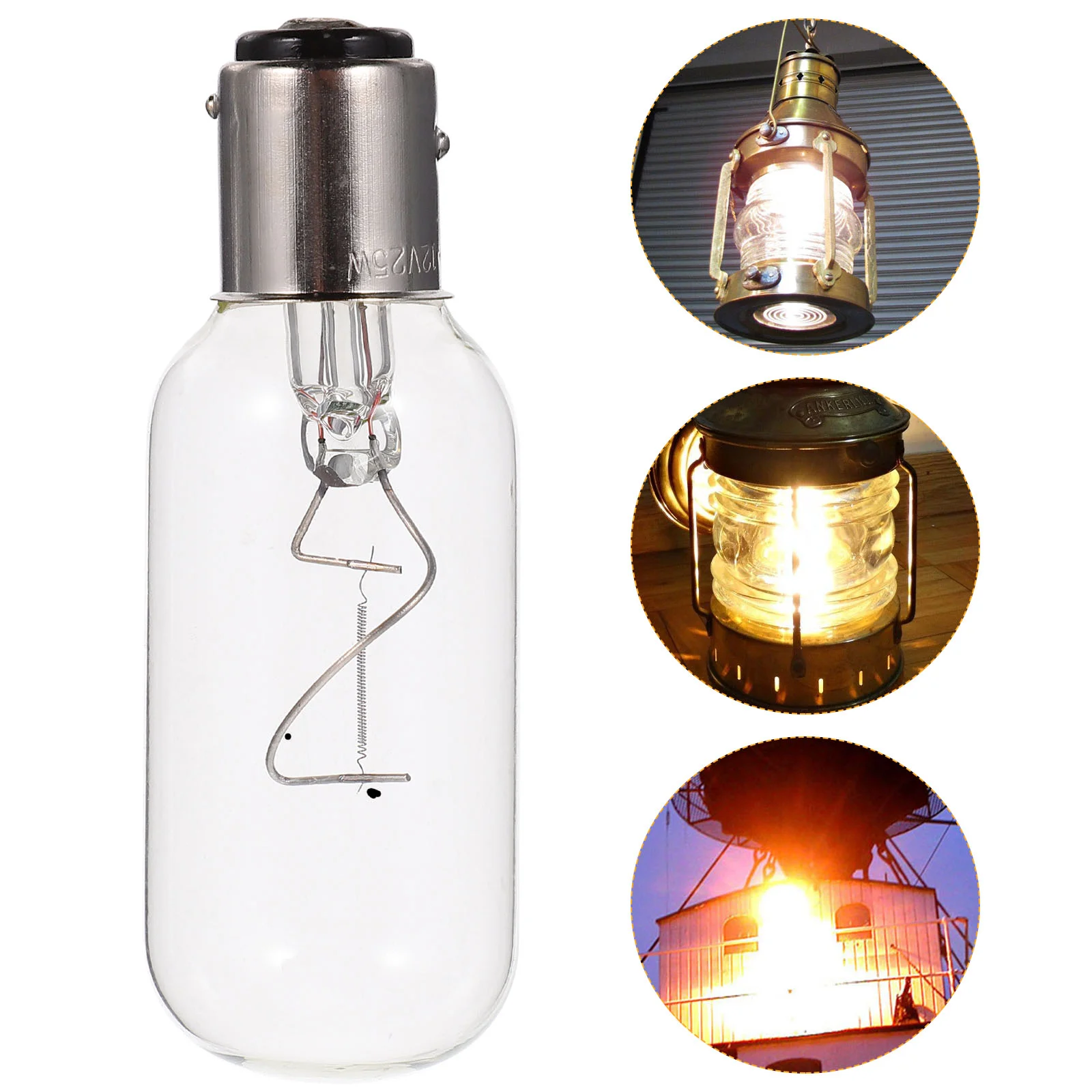 

Indicator Light High and Low Feet Marine Bulb Bulbs LED Lights Glass Navigation