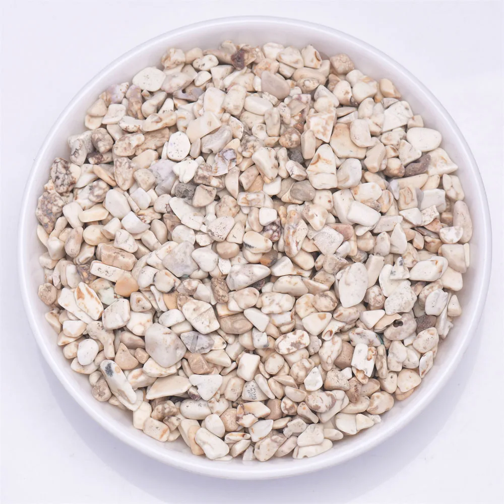 Natural Tumbled Gemstone Chips for Decorative Bedding and Vase Filler, 3-5mm