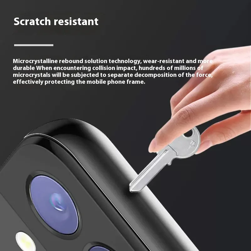 5-Pack Hydrogel Film Side Protectors with Clear Border Sticker