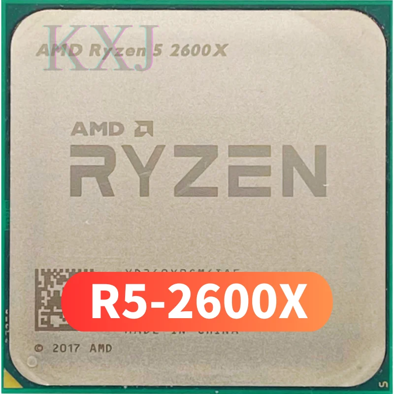 

AMD Ryzen 5 2600X R5 2600X 3.6 GHz Six-Core Twelve-Thread CPU Processor YD260XBCM6IAF Socket AM4