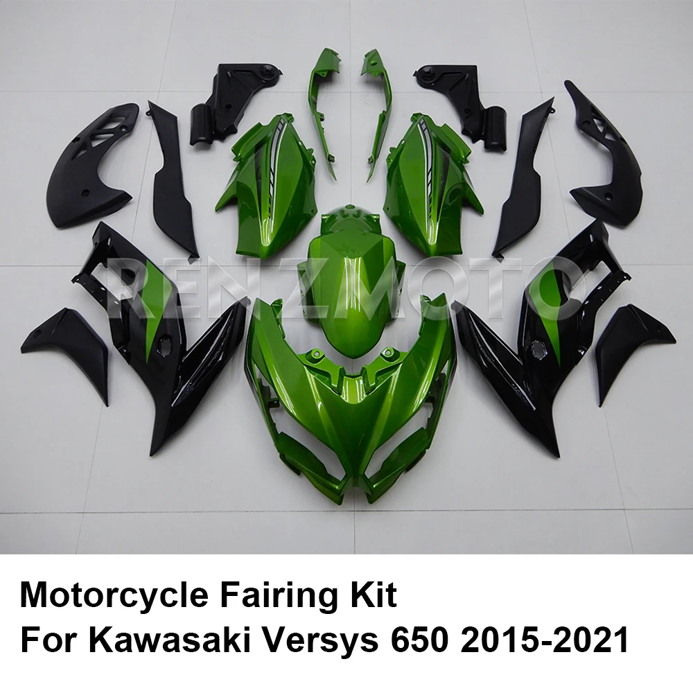

Комплект для Kawasaki Versys 650 2015-2021, комплект кузова мотоцикла, декоративная пластиковая защитная пластина, аксессуары, впрыск ракушки MT110A