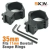 Skwoptics-Scope Rings, Dovetail Riflescope Mount, 35mm, 11mm, A Pair of Dovetail, 4