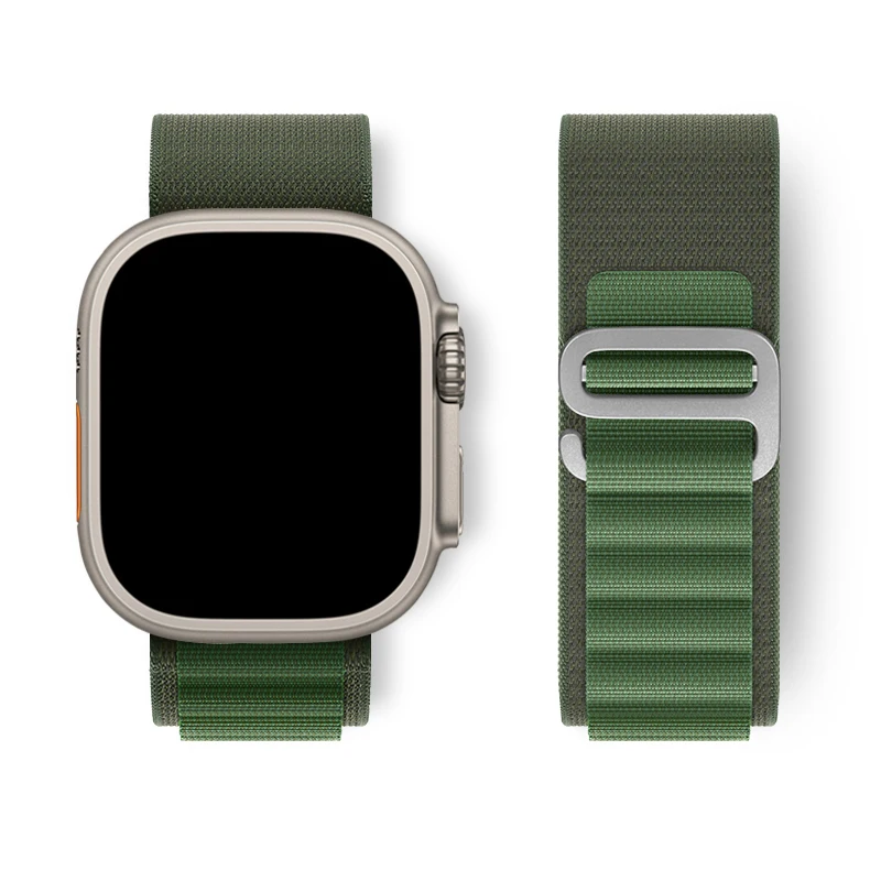 Nylon Alpine Loop Strap for Apple Watch - Durable and Stylish Bracelet Band