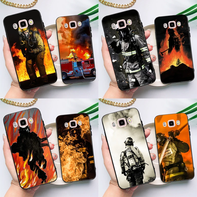 Custodia Per Telefono Hero Fire Fighter Per Samsung A3 A5 2016 J3 J5 J7 2017 J8 A6 A8 J4 J6 Plus A9 2018 Cover Coque