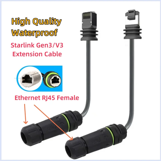 Cavo Prolunga Starlink Gen 3 Da 10m - Impermeabile Per Esterni - Grigio - Plug & Play - Foto 11