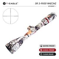 T-EAGLE SR 3-9X50WA HK Optical Sight Airgun Rifle Optics Scope Compact Rifle Scope For Airsoft Hunting Scopes，Random camouflage 1