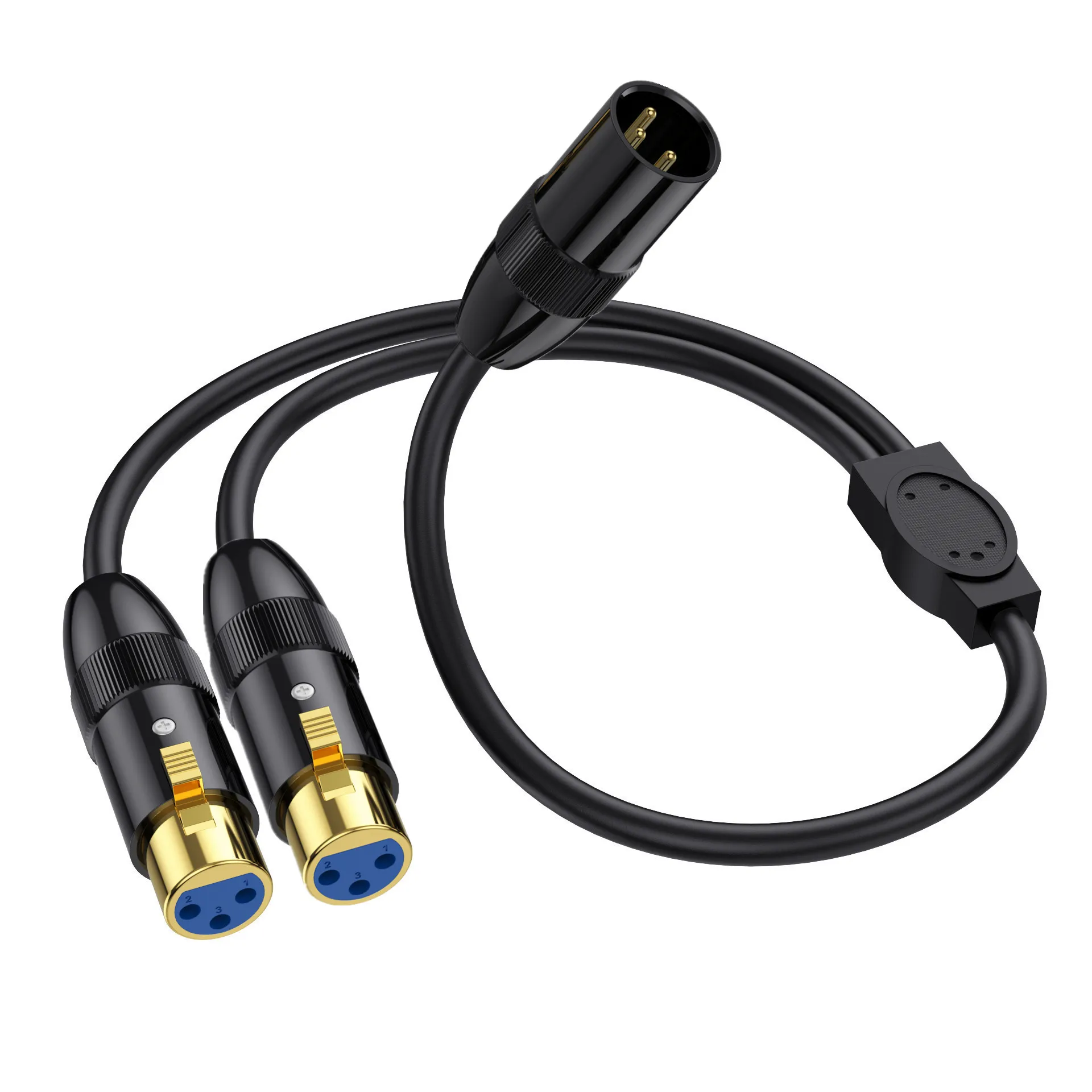 Mini XLR 3Pin Jack da 3,5 mm a Mini XLR 3,5 mm femmina per BM800 PC Mixer per cuffie Microfono Amplificatore per fotocamera stereo 0,5 m 50 cm  44