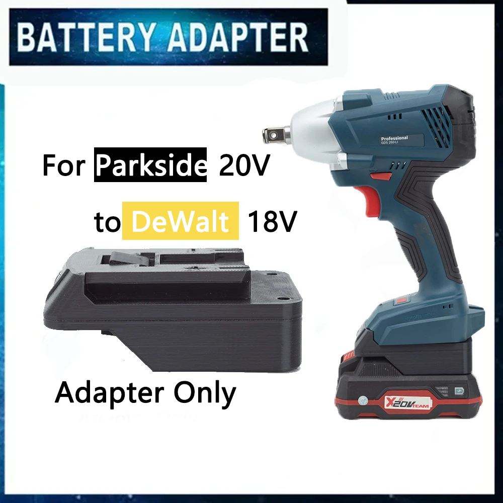 BatteryConverterAdapterForLidlParksideX20VLithiumBattery
