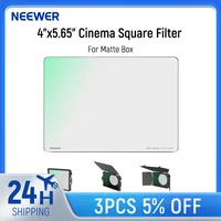 Neewer 1/4 Black Diffusion Mist Dreamy Effect 4"x5.65 Cinema Square Filter with HD Optical Glass For Matte Box Photo Videography 1