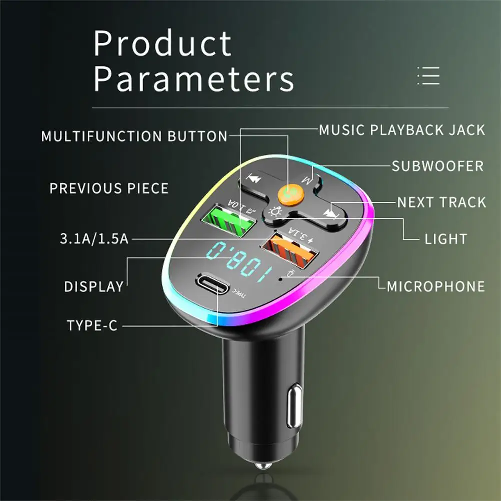  ȣȯ Fm ۽ű  Mp3 Tf/u ũ ÷̾, Led Ʈ,   ŰƮ,  Usb 