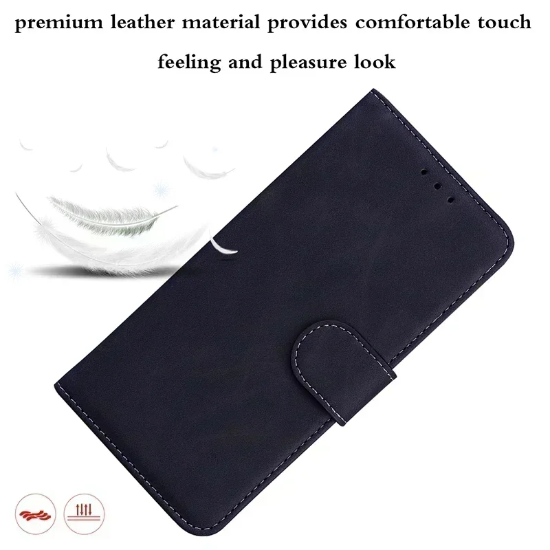 Classic Luxury Leather Magnetic Stand Wallet Flip Phone Cover Case