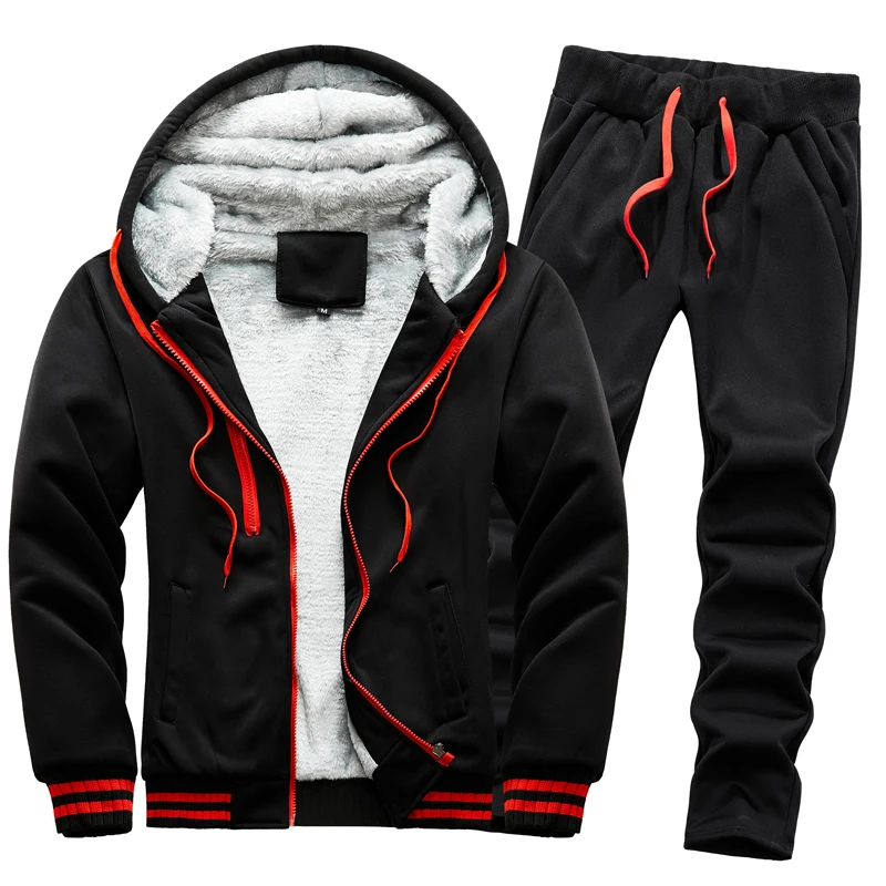 Winter-Men-s-Suits-Print-High-Quality-Zippered-Sportswear-Thicken-Solid ...