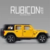 1:32 Jeeps Wrangler Rubicon Alloy Car Model Diecasts Metal Off-road Vehicles Car Model Simulation Sound and Light Kids Toys Gift 4