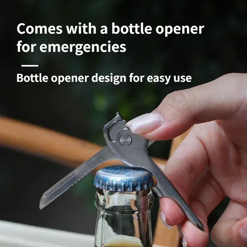 Enhanced Multi-Function Folding Tool Keychain