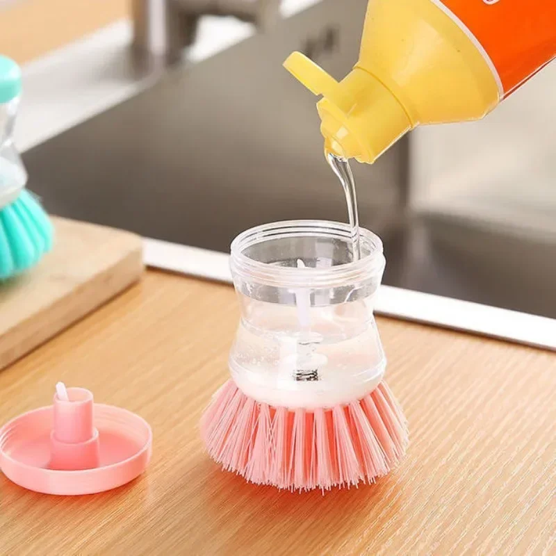 2 in1 Long Handle Cleaning Brush with Removable Brush head Sponge Soap  Dispenser Dish Washing Brush Set Kitchen Clean Tools - Price history &  Review, AliExpress Seller - eTya shop Store