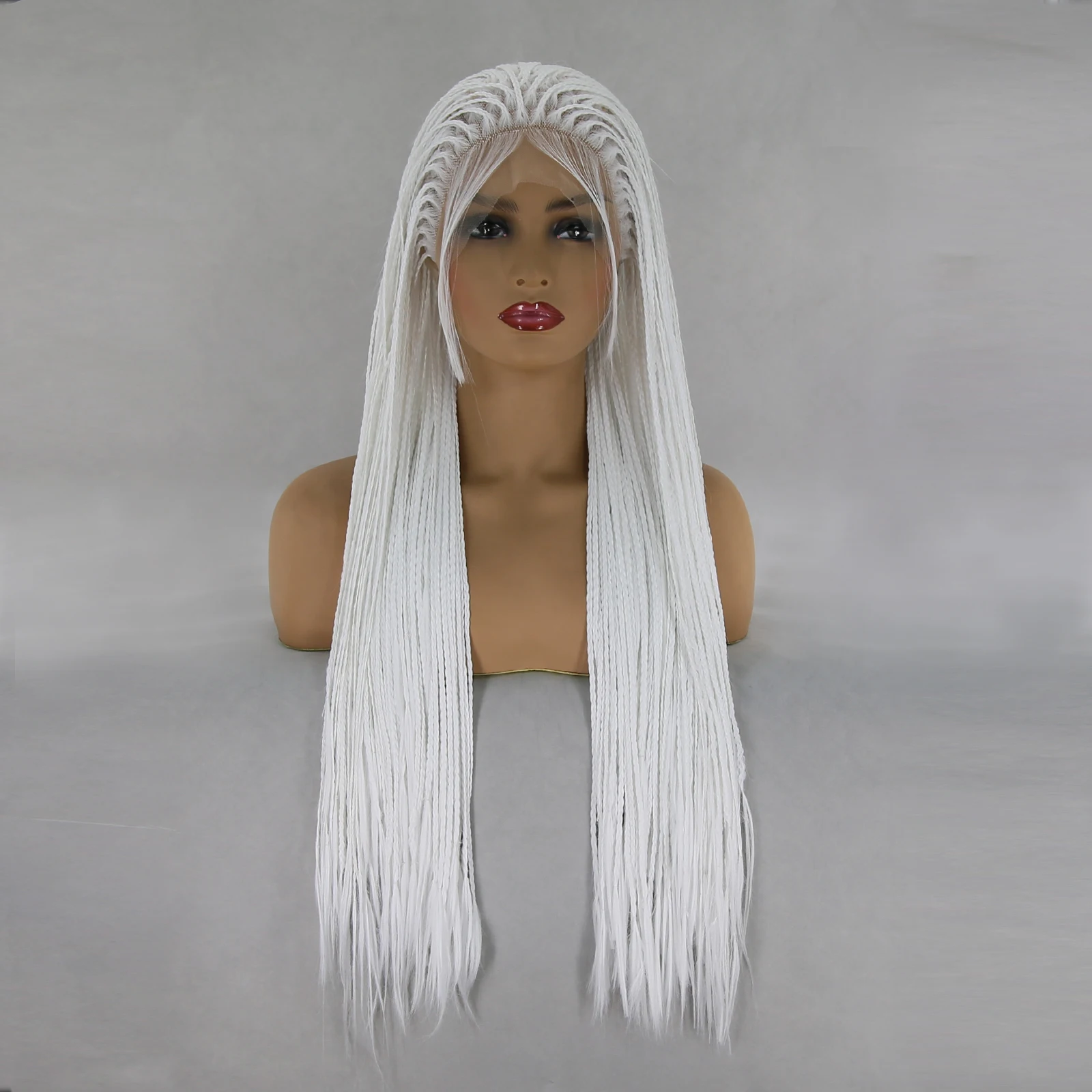 Micro Braided Synthetic Lace Front Wig