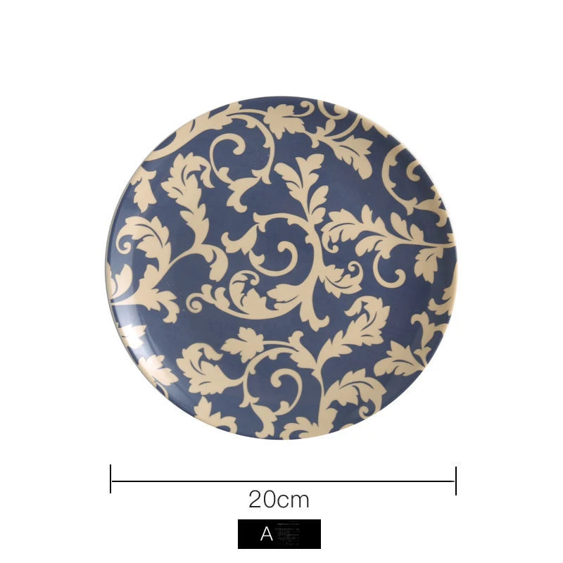 Creative Wall Decorations Ceramic Hanging Plates Restaurant Walls Plates Wall Decoration Coffee Shops Bars Decor Plates ZE904 6